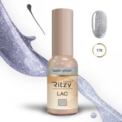 RITZY LAC 176 “SATIN SILVER” 9ML TPO vapaa