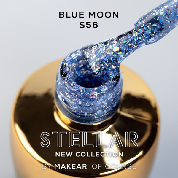 S56 Blue Moon - UV Gel Polish Makear - Image 2