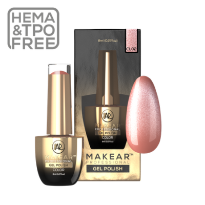 CL02 Tokio Lights UV Gel Polish Makear  HEMAFREE