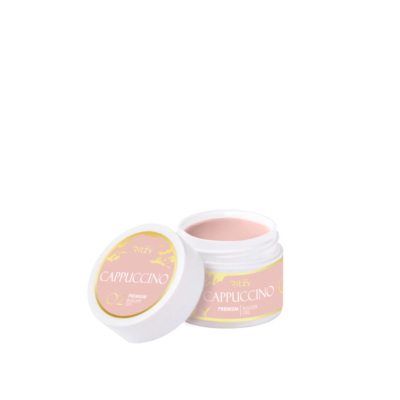 Premium rakennegeeli Cappuccino. 45 ml TPO vapaa