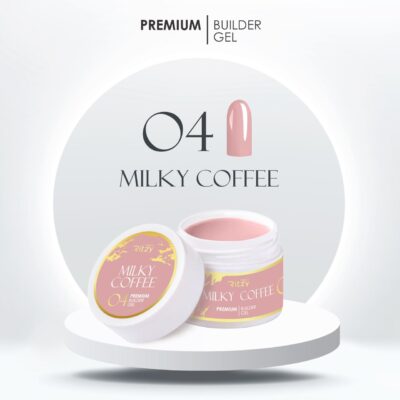 Premium rakennegeeli Milky Coffee, 5 ml