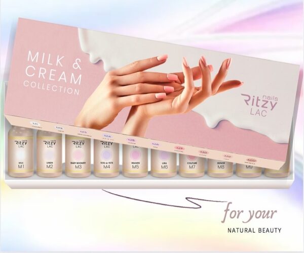 Ritzy Nails MILK & CREAM Collection (M1-M10)