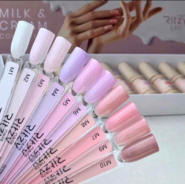 Ritzy Nails MILK & CREAM Collection (M1-M10) - Image 2