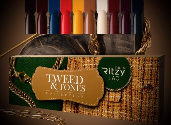 Ritzy Nails TWEED & TONES Collection 431-440 Tpo Free