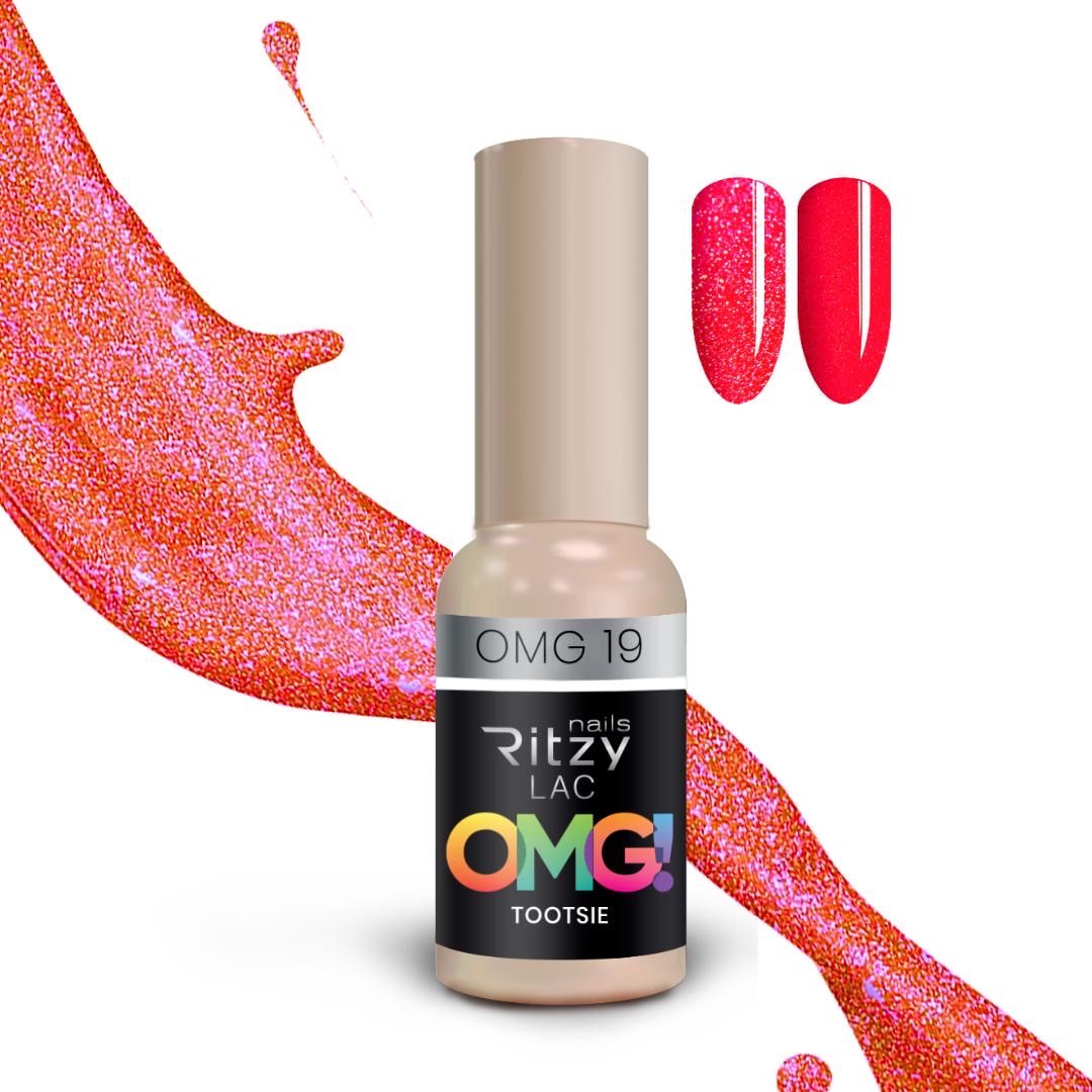 Ritzy Nails Lac geelilakka  TOOTSIE OMG19 , 9ml (TPO Free)