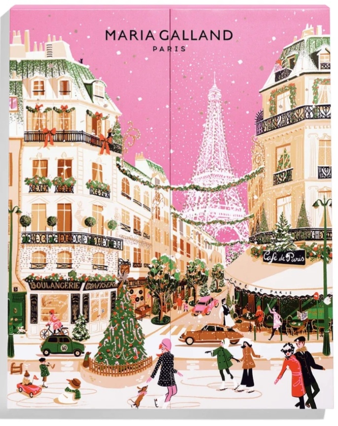 Maria Galland  Paris Joulukalenteri– Festive Paris✨️Tuotteiden arvo yhteensä 594 €